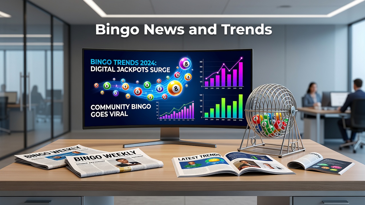 UK government documents on gambling regulation spread across a desk with bingo industry reports visible